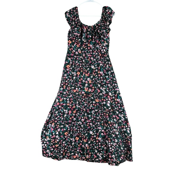 BCBG Paris Dresses & Skirts - BCBG Paris Women’s M Medium Sleeveless Floral Maxi Dress Coquette Cottagecore